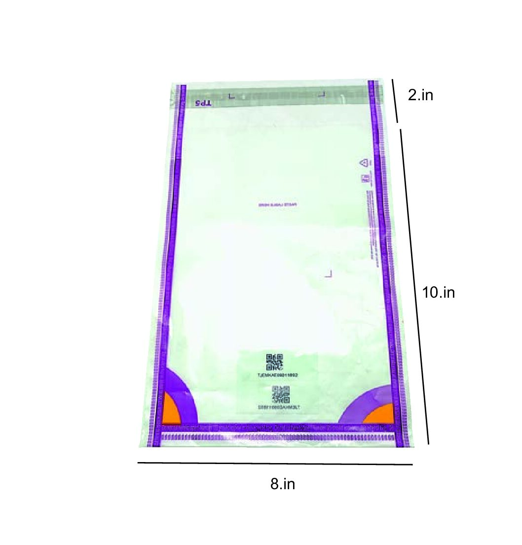Meesho Transparent | 8x10 | Non POD